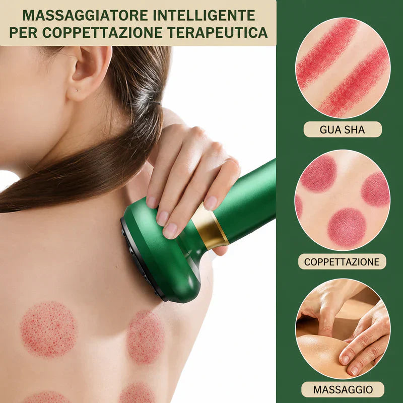 Coppetta Elettrica Anticellulite con Riscaldamento e Aspirazione